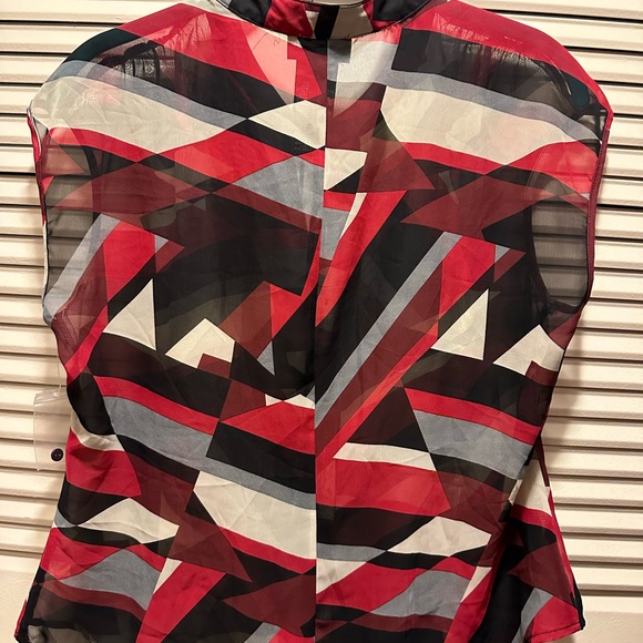 DONATED ❌Metaphor, Very Sheer Blouse, Sz MP - Picture 2 of 7